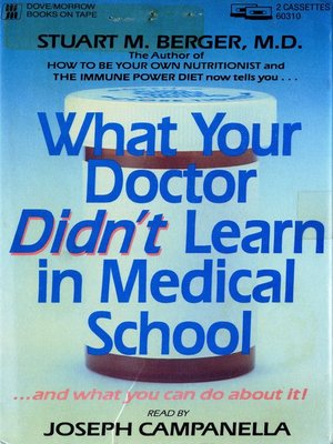 cover image of What Your Doctor Didn't Learn in Medical School